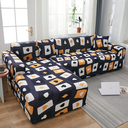 Elastic Plaid Sofa Covers for Living Room