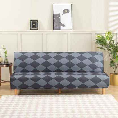 Big Elastic Armless Sofa Bed Cover