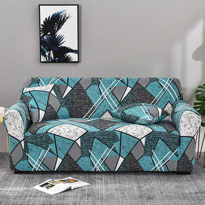 Geometric Sofa Covers For Living Room