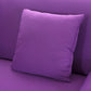 Solid Color Elastic Pillow Case Cushion Cover