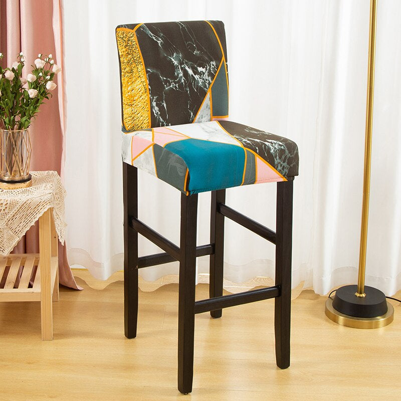 Elastic Cover For Bar Stool Chair