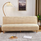Jacquard Without Armrests Folding Sofa Bed Cover
