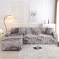 Printed Sofa Cover With Skid Foam Sticks & Elastic Bottoms