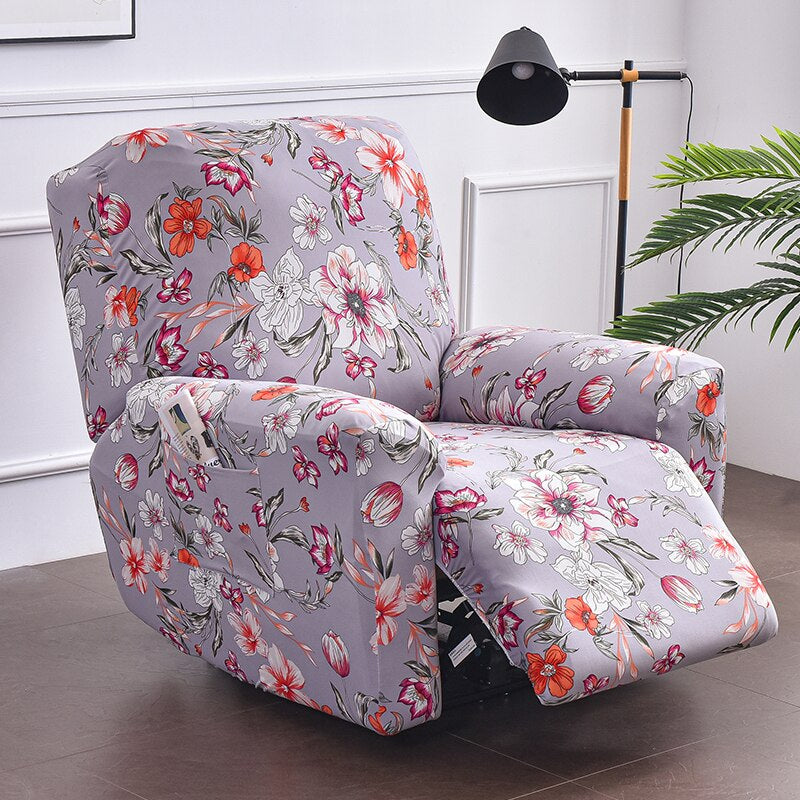 Printed Wing Chair Slipcovers