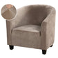 Velvet Club Chair Covers For Armchairs