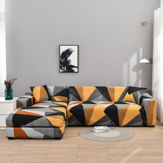 Elastic Plaid Sofa Covers for Living Room