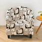 Printed Stretch Armchair Sofa Cover