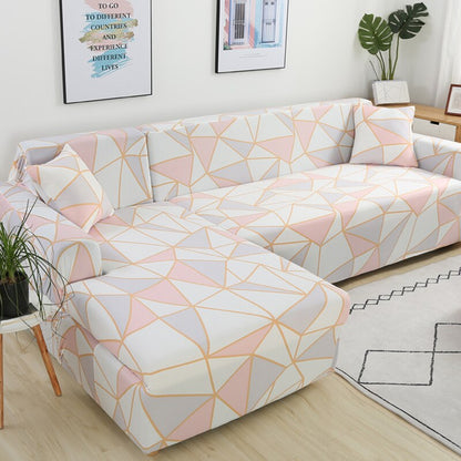 Elastic Plaid Sofa Covers for Living Room