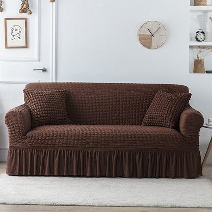 Skirt Easy Fit Sofa Cover For Living Room