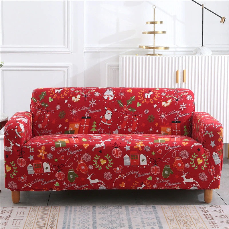 Christmas & Halloween Sofa Covers For Living Room