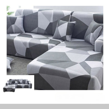 Stretch L Shape Sectional Cover for Living Room