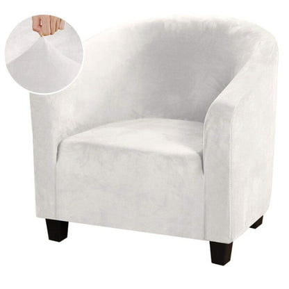 Velvet Club Chair Covers For Armchairs