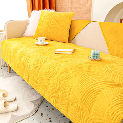 Modern Non-Slip Resistant Plush Sofa Cover