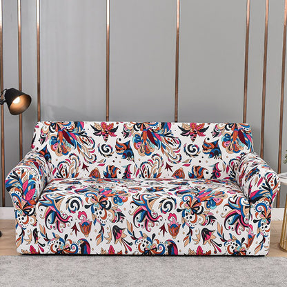 Stretch Elastic Floral Printed Sofa Covers For Living Room