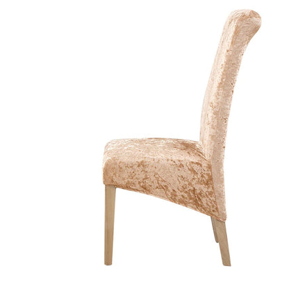 Velvet Shiny Fabric Elastic Chair Covers