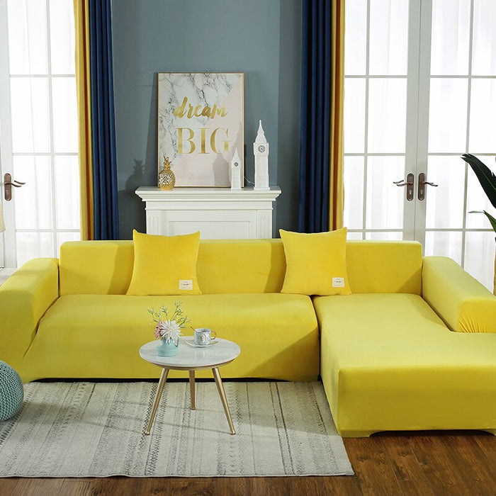 Velvet Elastic Sofa Covers For Living Room