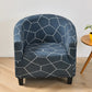Printed Stretch Armchair Sofa Cover