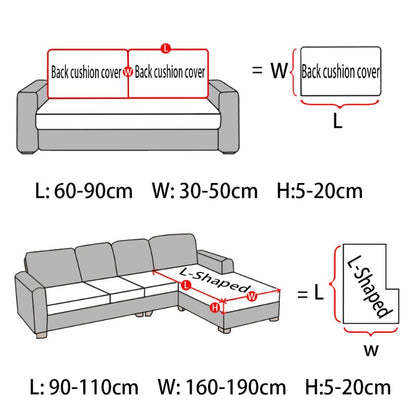 High Quality Waterproof Sofa Seat Cushion Cover