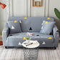 Cross Pattern Stretch Sofa Cover
