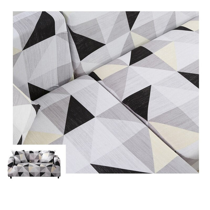 Geometric Stretch Sofa Covers for Living Room
