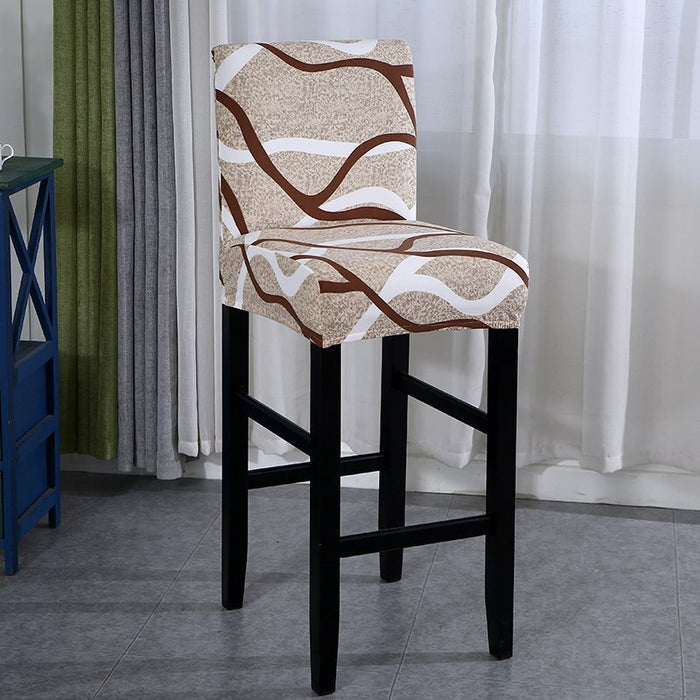 Elastic Chair Cover For Bar Stool