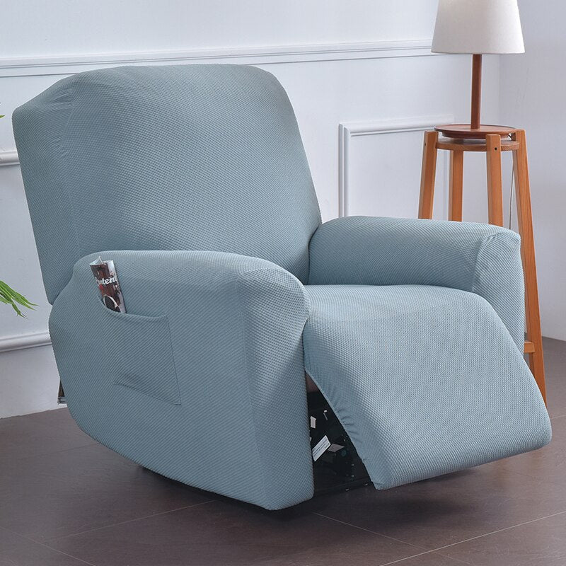 Solid Print Stretch Chair Cover