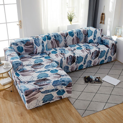 Geometry Elastic Stretch Sofa Covers