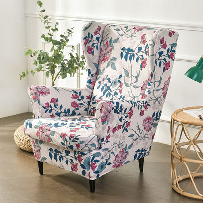 Printed Armchair Elastic Slipcover