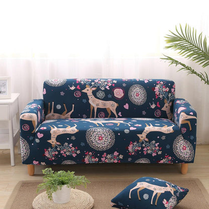 Printed Stretch Sofa Covers For Living Room