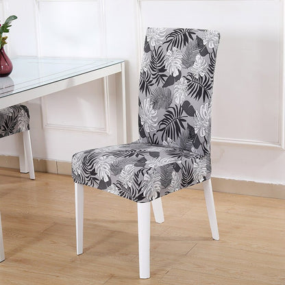 Printed Pattern Chair Cover For Dining Room