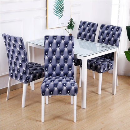 Printed Dining Elastic Chair Cover