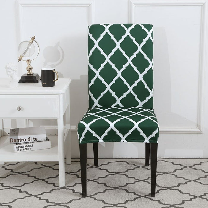 Geometric Chair Removable Seat Cover