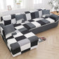 Elastic Plaid Sofa Covers for Living Room