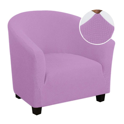 Knitted Jacquard Fabric Chair Slipcover