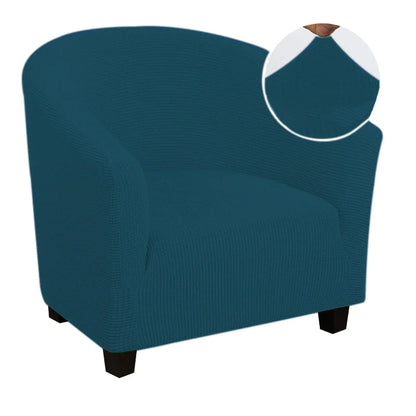 Knitted Jacquard Fabric Chair Slipcover