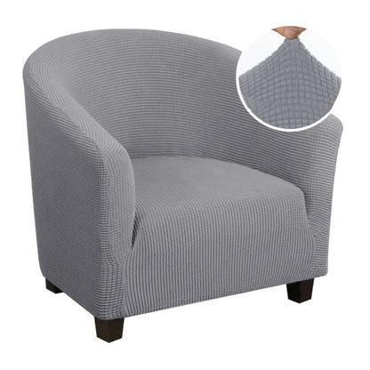 Knitted Jacquard Fabric Chair Slipcover