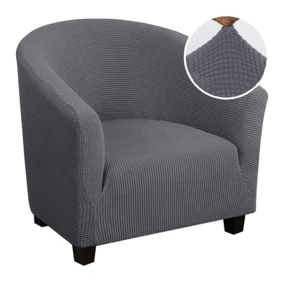 Knitted Jacquard Fabric Chair Slipcover