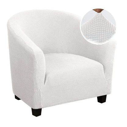 Knitted Jacquard Fabric Chair Slipcover