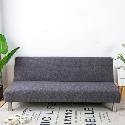 Big Elastic Armless Sofa Bed Cover