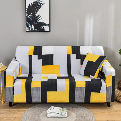 Geometric Sofa Covers For Living Room