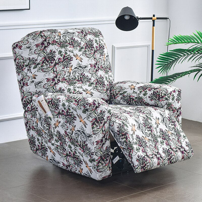 Printed Wing Chair Slipcovers