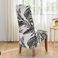 Stretch Floral Dining Chair Covers For Dining Room
