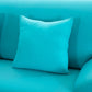Solid Color Elastic Pillow Case Cushion Cover