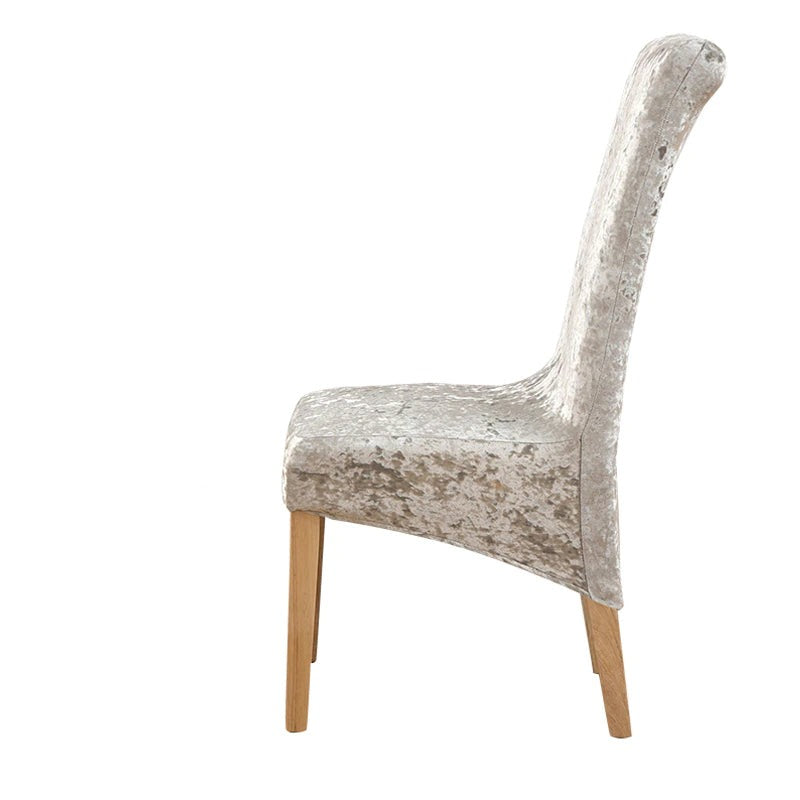 Velvet Shiny Fabric Elastic Chair Covers