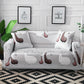 Cross Pattern Stretch Sofa Cover