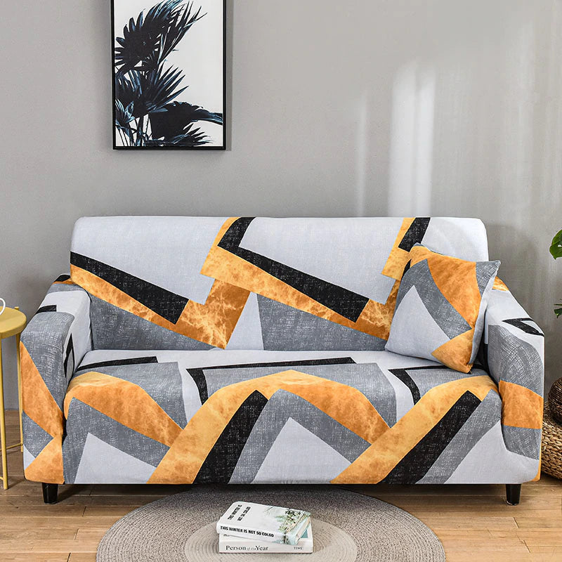 Geometric Sofa Covers For Living Room