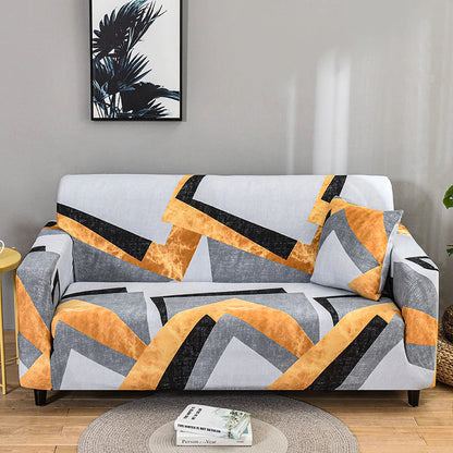 Geometric Sofa Covers For Living Room