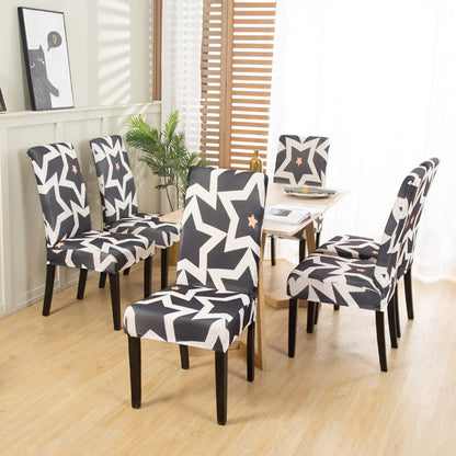 Elastic Dining Chair Cover Slipcover