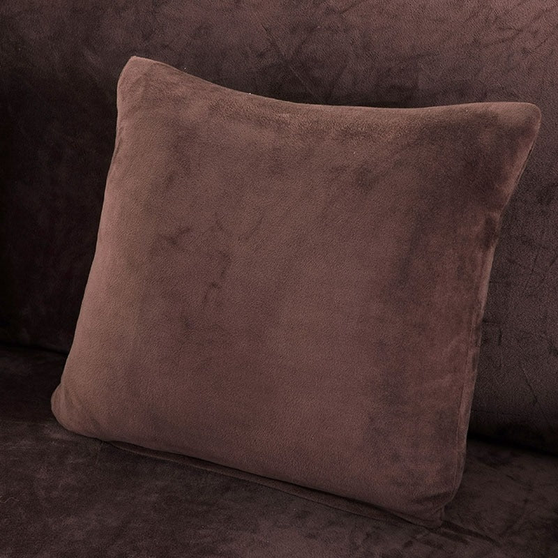 Plush Pillow Case Cushion Cover