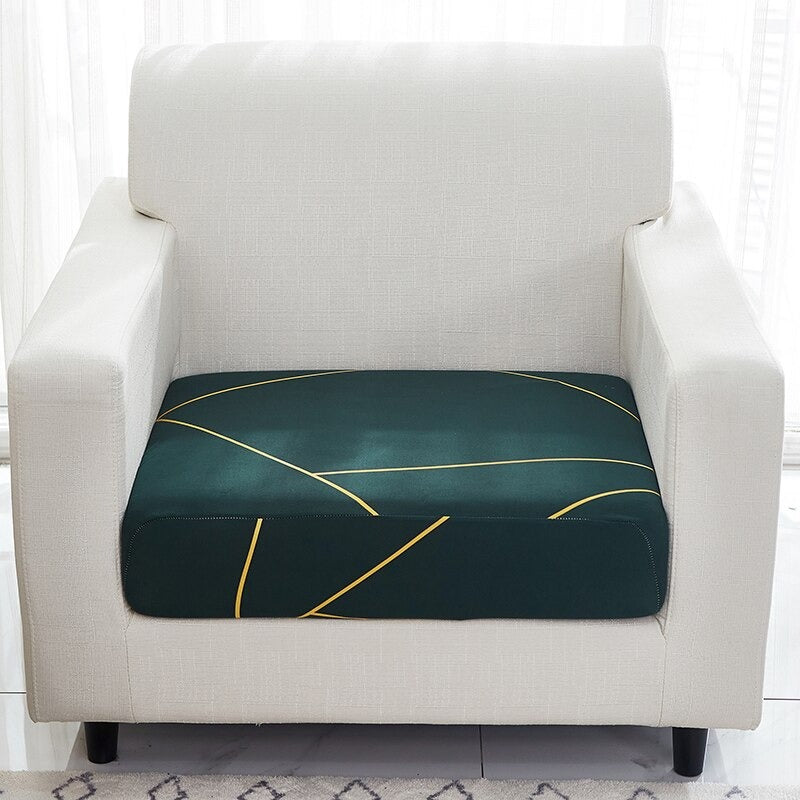 Elastic Solid Floral Printing Colorful Sofa Seat Covers